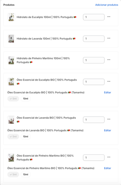 Pack Inverno Pro Aromas BIO 100% Português – ProAromas