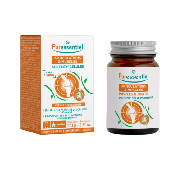 Suplemento Natural | Articulações e Músculos SOS Flex (30cps)