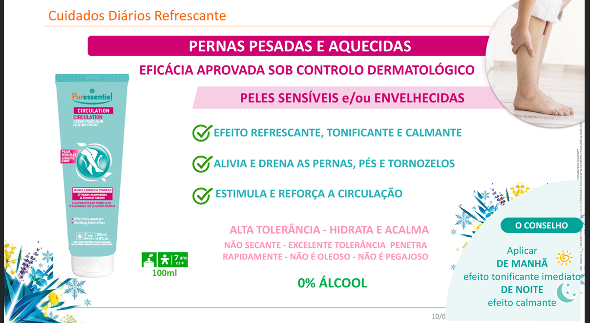 Solução Natural | Circulação Creme Frescura 100ml