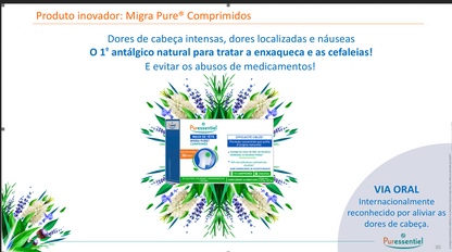 Solução Natural | Migra Pure Comprimidos