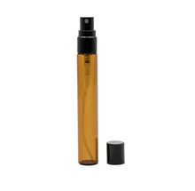 Frasco de Vidro Âmbar 10 ml com Pulverizador – Proteção e Aplicação em Névoa Fina