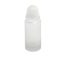 Frasco Roll-On de Vidro Fosco 50 ml – Aplicação Prática e Elegante