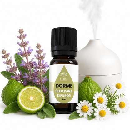 Óleos essenciais para difusor 10ml | Dorme bem | Casa d'Aromaterapia