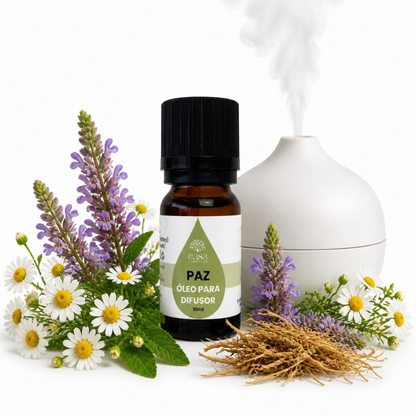 Óleos essenciais para difusor 10ml | Paz Casa d'Aromaterapia
