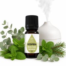 Óleos essenciais para difusor 10ml | Respira bem | Casa d'Aromaterapia