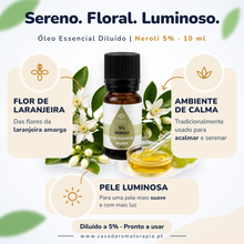 Óleo Essencial de Neroli | Citrus aurantium | 10ml | Casa d'Aromaterapia | Diluído 5%