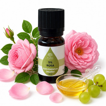 Óleo Essencial de Rosa | Rosa damascena | 10ml | Casa d'Aromaterapia | Diluído 5%