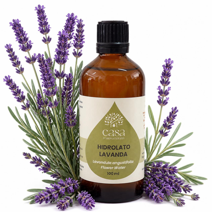 Hidrolato de Lavanda | Lavandula angustifolia | 100ml | Casa d'Aromaterapia