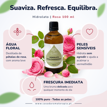 Hidrolato de Rosa 100ml | Casa d'Aromaterapia