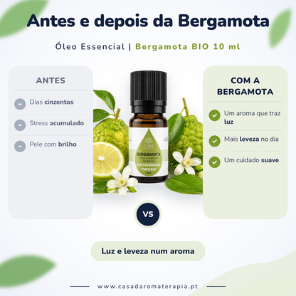 Óleo Essencial de Bergamota | Citrus bergamia | BIO | 10ml | Casa d'Aromaterapia