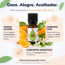 Óleo Essencial de Laranja Doce | Citrus sinensis | BIO | 10ml | Casa d'Aromaterapia