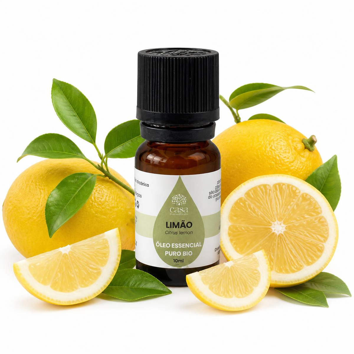 Óleo Essencial de Limão | Citrus limon | BIO | 10ml | Casa d'Aromaterapia