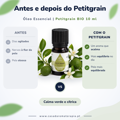 Óleo Essencial de Petitgrain | Citrus aurantium var. amara | BIO | 10ml | Casa d'Aromaterapia