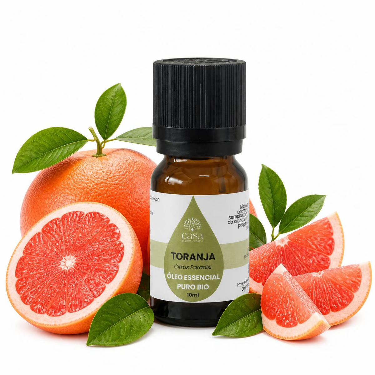 Óleo Essencial de Toranja | Citrus paradisi | BIO | 10ml | Casa d'Aromaterapia