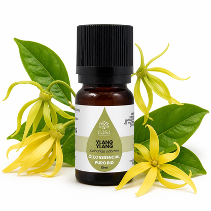 Óleo Essencial de Ylang-Ylang | Cananga odorata | BIO | 10ml | Casa d'Aromaterapia