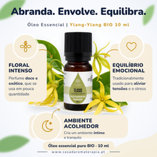 Óleo Essencial de Ylang-Ylang | Cananga odorata | BIO | 10ml | Casa d'Aromaterapia