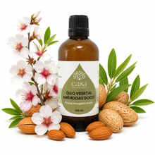 Óleo Vegetal de Amêndoas Doces | Prunus Amygdalus Dulcis | 100ml | Casa d'Aromaterapia