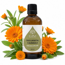 Óleo Vegetal de Calêndula | Calendula Officinalis | 100ml | Casa d'Aromaterapia