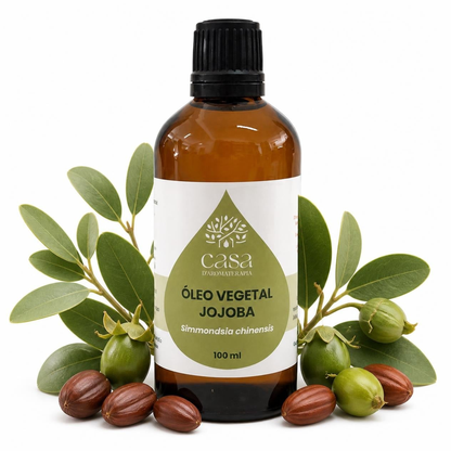 Óleo Vegetal de Jojoba | Simmondsia chinensis | 100ml | Casa d'Aromaterapia