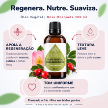 Óleo Vegetal de Rosa Mosqueta | Rosa rubiginosa | 100ml Casa d'Aromaterapia