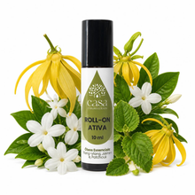 Roll-on Ativa – Energia Feminina e Inspiração em Cada Gota | Casa d'Aromaterapia