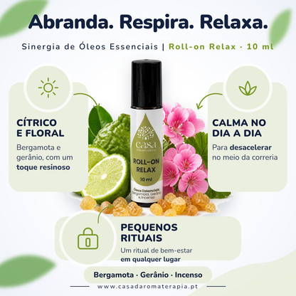 Roll-on Relax – Equilíbrio Emocional e Relaxamento Natural | Casa d'Aromaterapia