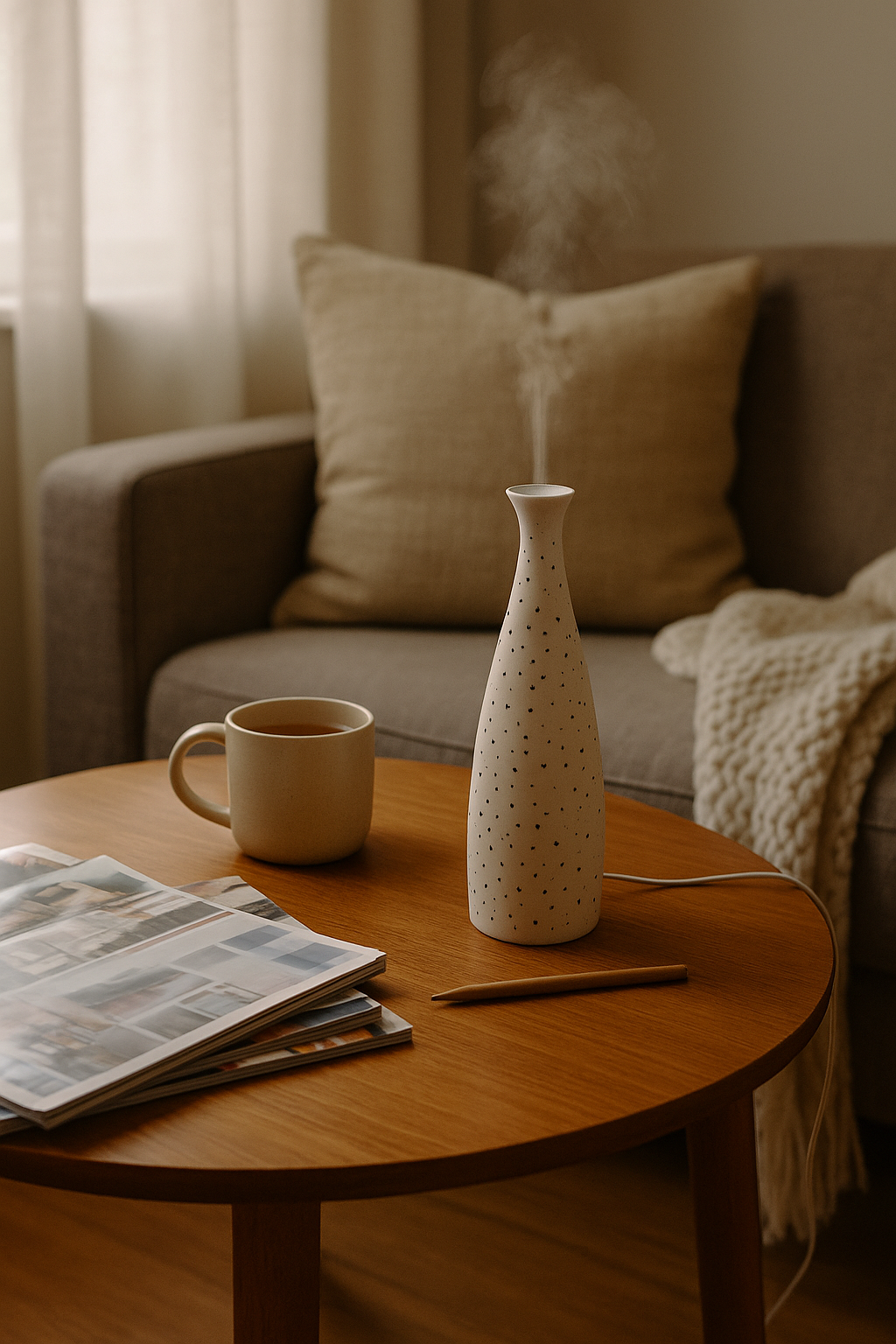 Difusor Ultrassónico para Óleos Essenciais | JARRÃO 40CM.