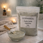 Argila Verde Superfina em Pó - 1kg