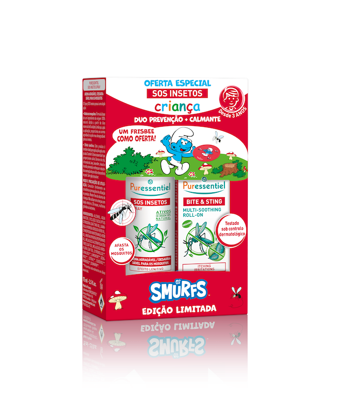 Coffret SOS Insetos Criança – Duo Prevenção + Calmante | Puressentiel .