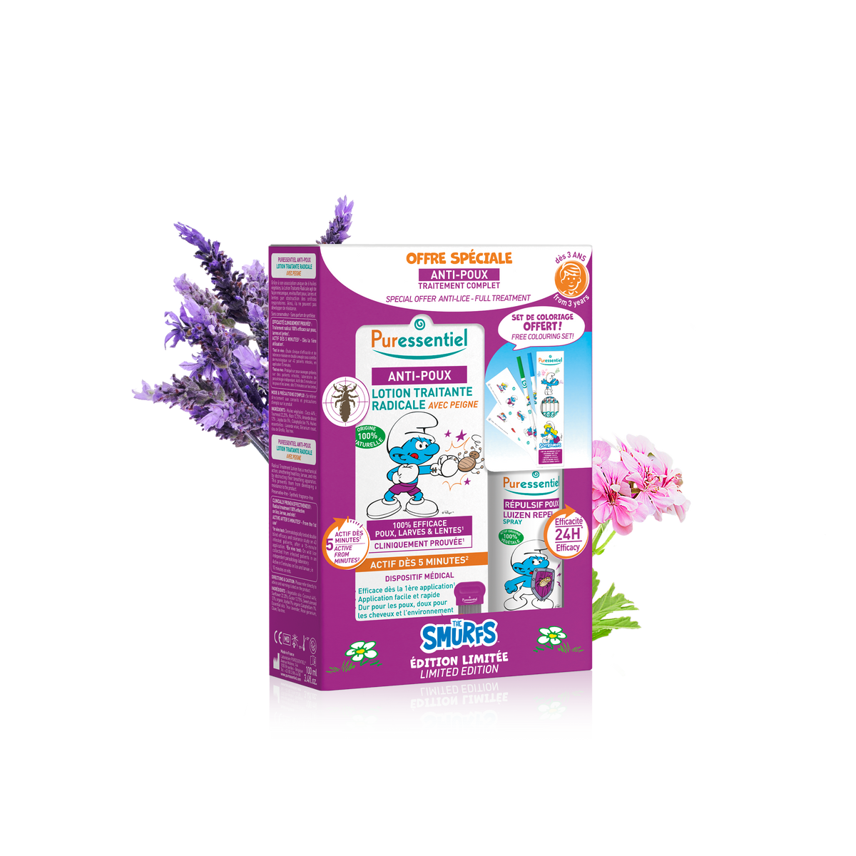 Kit Anti-Piolhos Puressentiel Kids | Tratamento Completo + Repelente