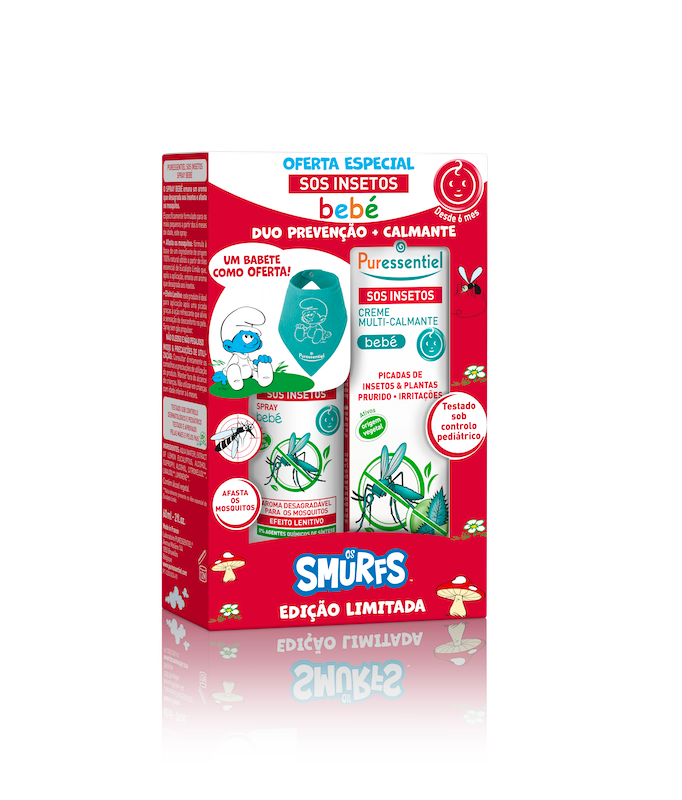 Coffret SOS Insetos Bebé – Duo Prevenção + Calmante | Puressentiel