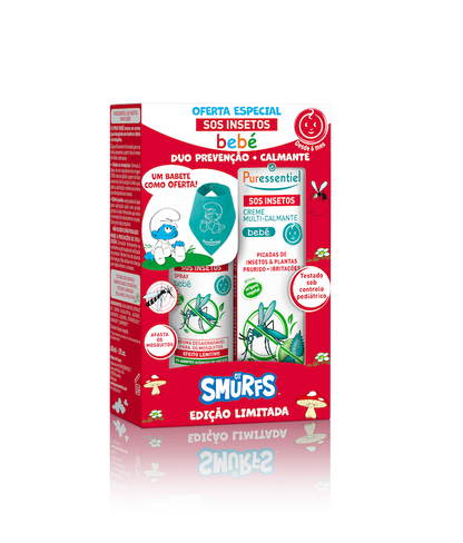 Coffret SOS Insetos Bebé – Duo Prevenção + Calmante | Puressentiel