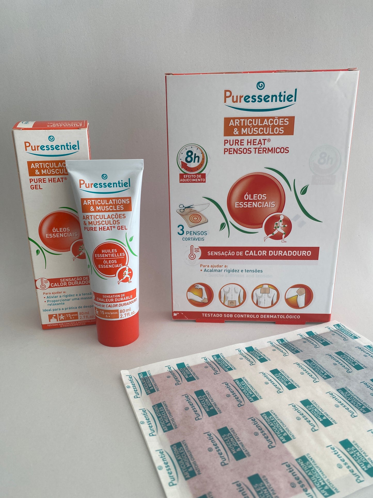 Kit Articulações e Músculos - Sensação Calor