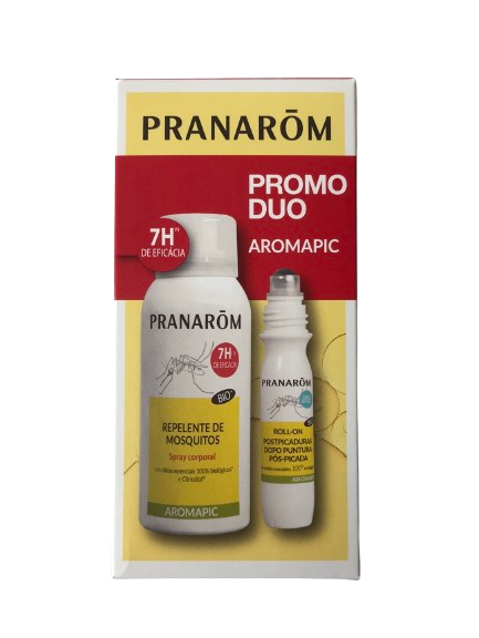 DUO Repelente Spray + Roll-on Pós-picadas