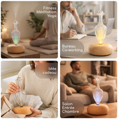 Difusor de Óleos Essenciais por Nebulização BAO