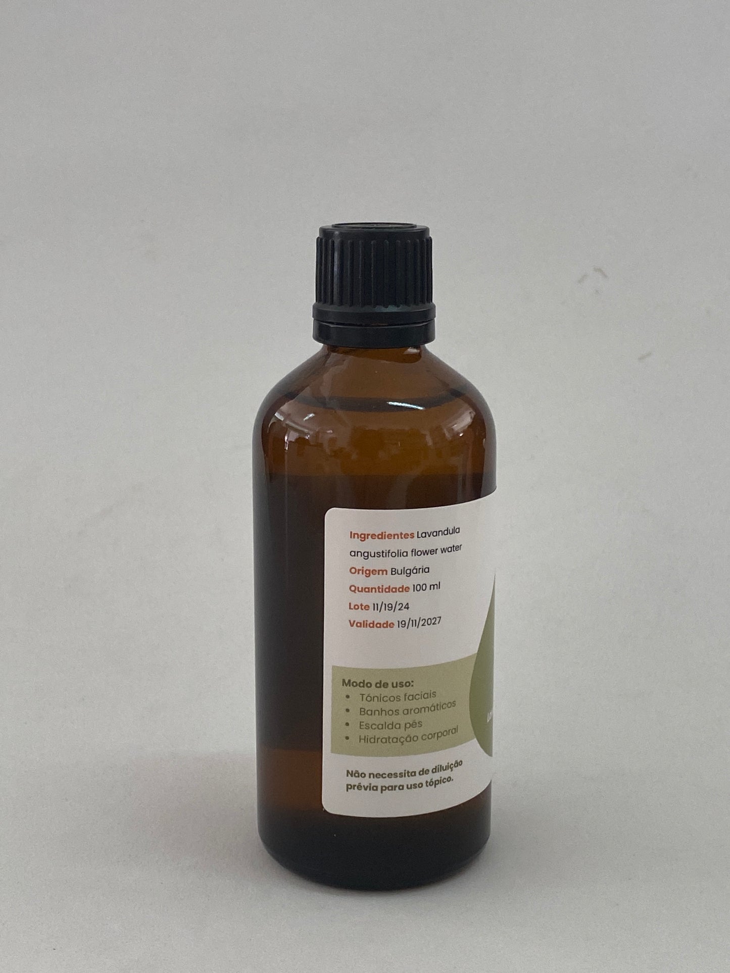 Hidrolato de Lavanda 100ml – Casa d'Aromaterapia