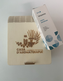 Kit Natalício (1 óleo difusor + caixa madeira)