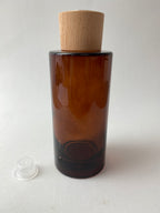 Frasco de Vidro Âmbar e Tampa para Mikado ***