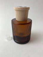 Frasco de Vidro Âmbar e Tampa para Mikado ***