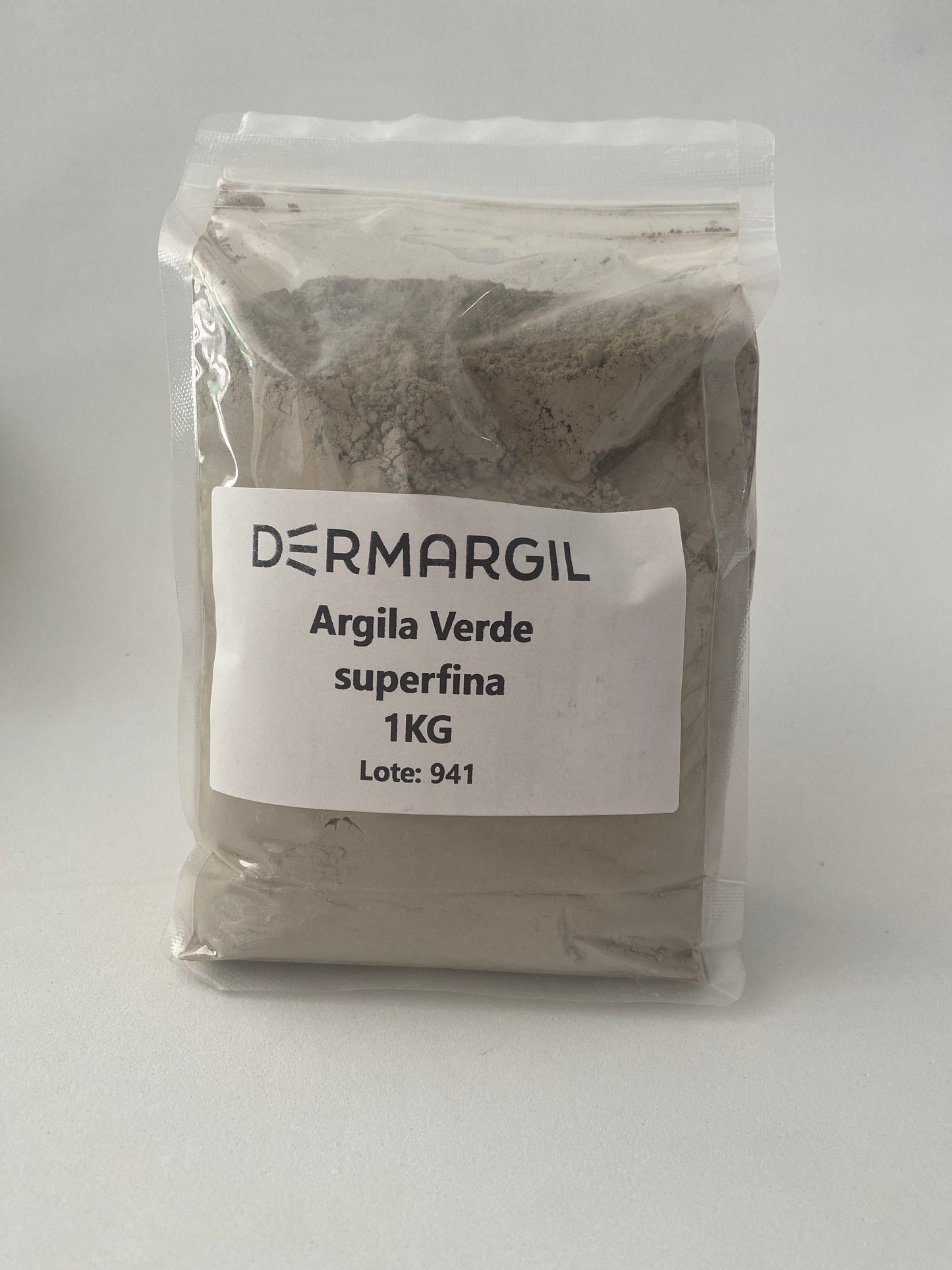 Argila Verde Superfina em Pó - 1kg