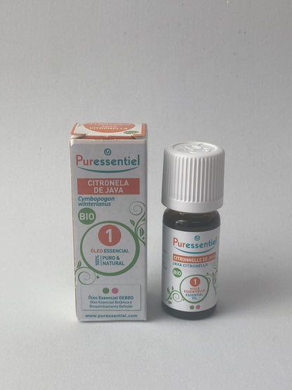Óleo Essencial de Citronela de Java BIO  10ml | Cymbopogon winterianus