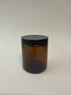 Boião de Vidro Âmbar 200ml