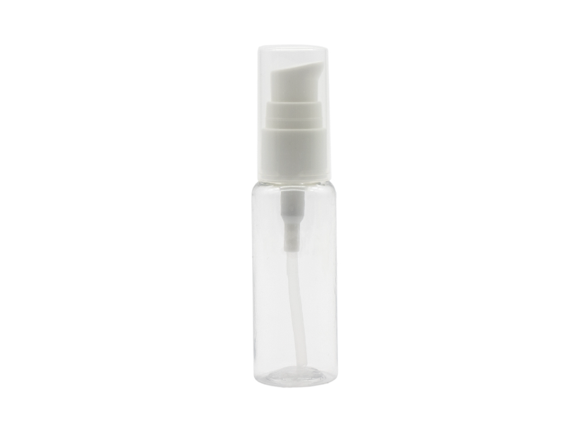 Frasco creme | Transparente e Branco 30ml