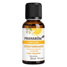 Óleos essenciais para difusor 30ml bio | Cítrico Tonificante Pranarôm