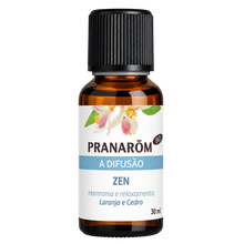 Óleos essenciais para difusor 30ml bio | Zen Pranarôm