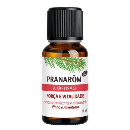Óleos essenciais para difusor 30ml bio | Força e Vitalidade Pranarôm