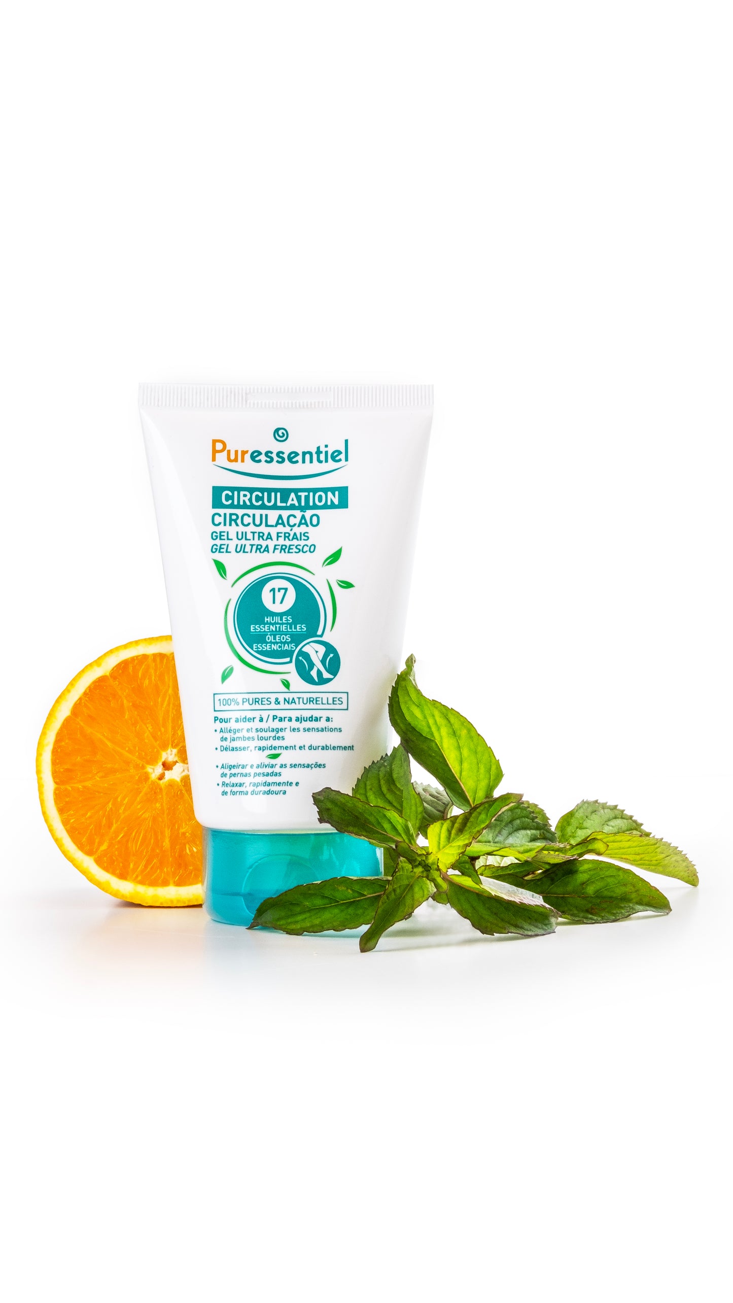 Gel Ultra Fresco Circulação 125ml | Alívio Imediato para Pernas Cansadas %