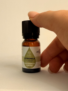 Óleo Essencial Citronela | Cymbopogon Winterianus | BIO | 10ml Casa d'Aromaterapia