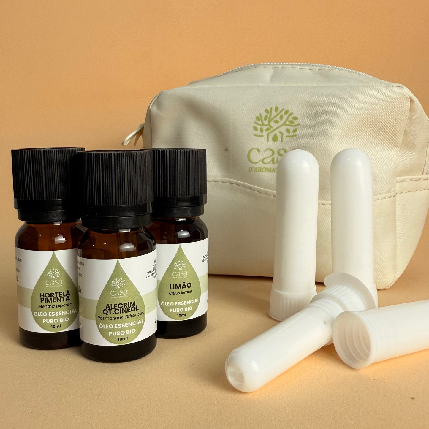Trio Clareza Mental | Kit para Foco e Concentração (Alecrim + Hortelã-Pimenta + Limão + ofertas)