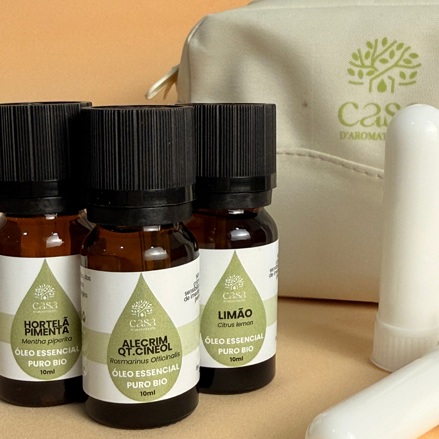 Trio Clareza Mental | Kit para Foco e Concentração (Alecrim + Hortelã-Pimenta + Limão + ofertas)